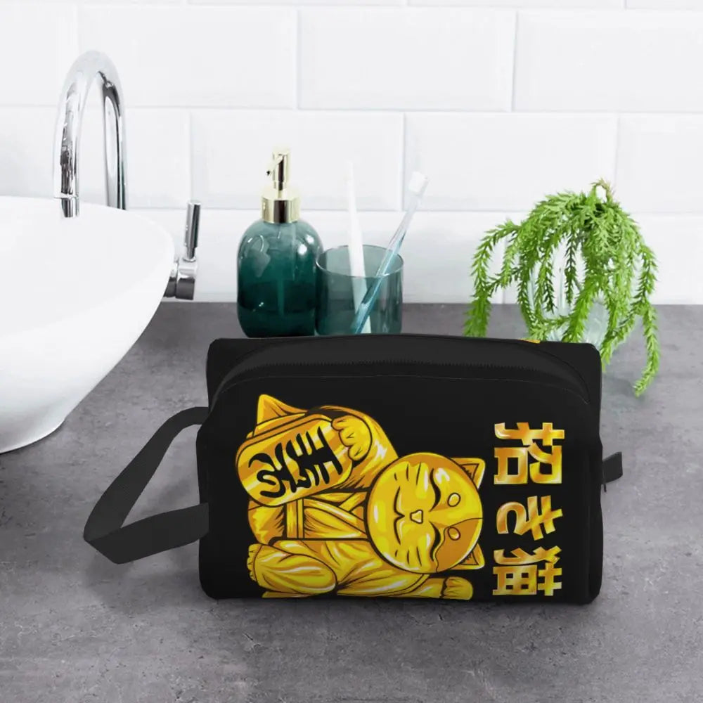 Trousse de Toilette Chat Chanceux