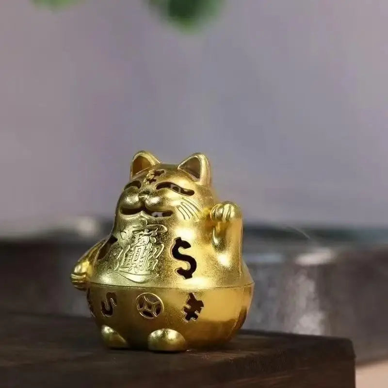 Brûleur d'Encens Chat Chanceux