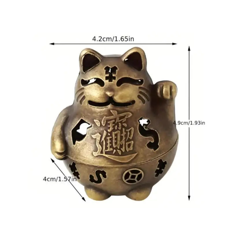 Brûleur d'Encens Chat Chanceux