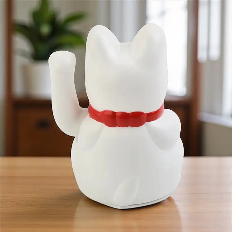 Chat Maneki Neko Blanc