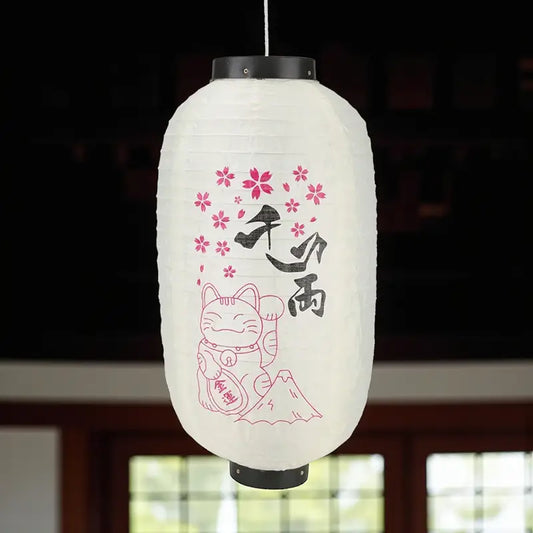 Lanterne Chat Chanceux Japonaise