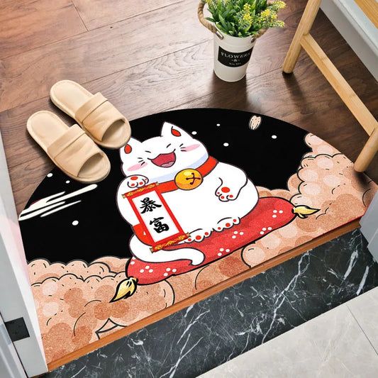 Tapis de Sol Chat Chanceux