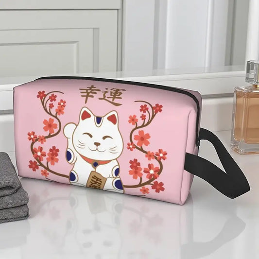 Trousse de Toilette Chat Chanceux