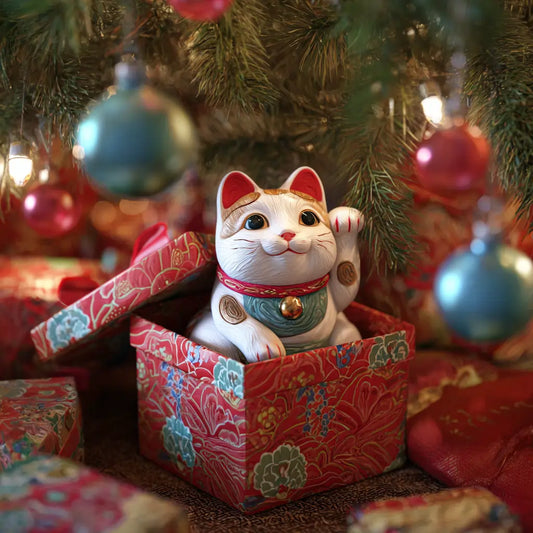 Notre top 5 des chats chanceux pour Noël