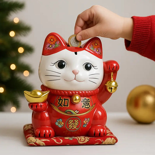 La tirelire Maneki Neko, un cadeau original pour Noël