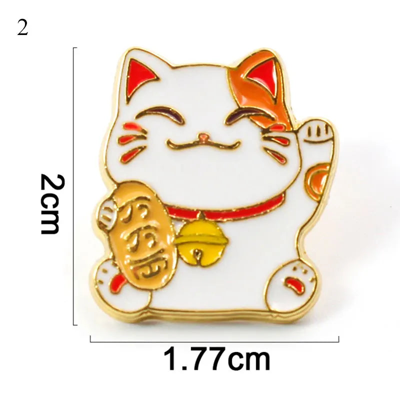 Broche Pin's Maneki Neko