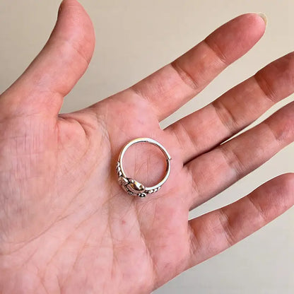 Bague Chat Chanceux en Argent