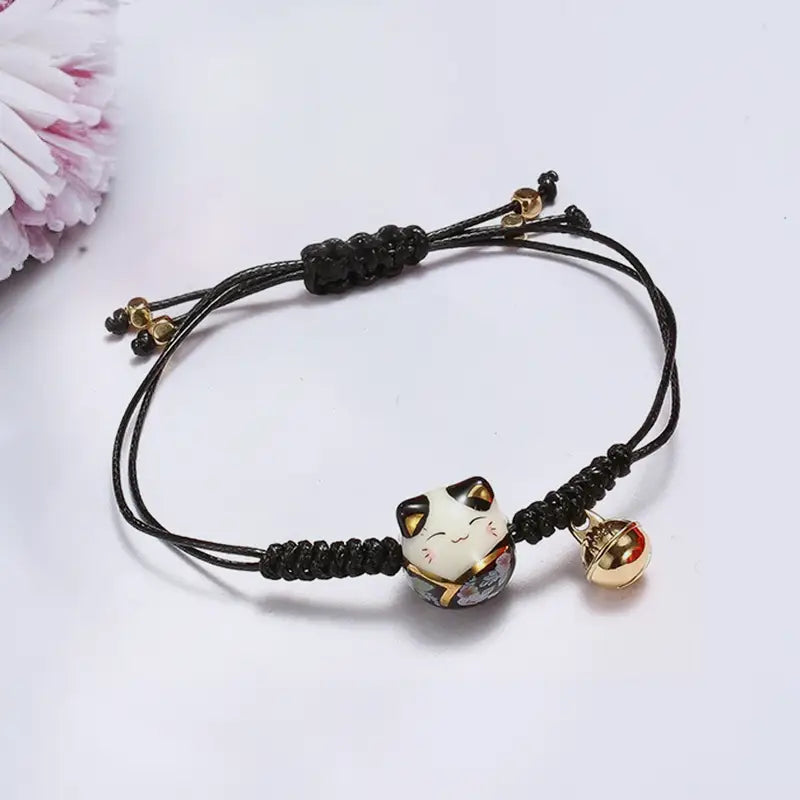 Bracelet Chat Chanceux Minimaliste
