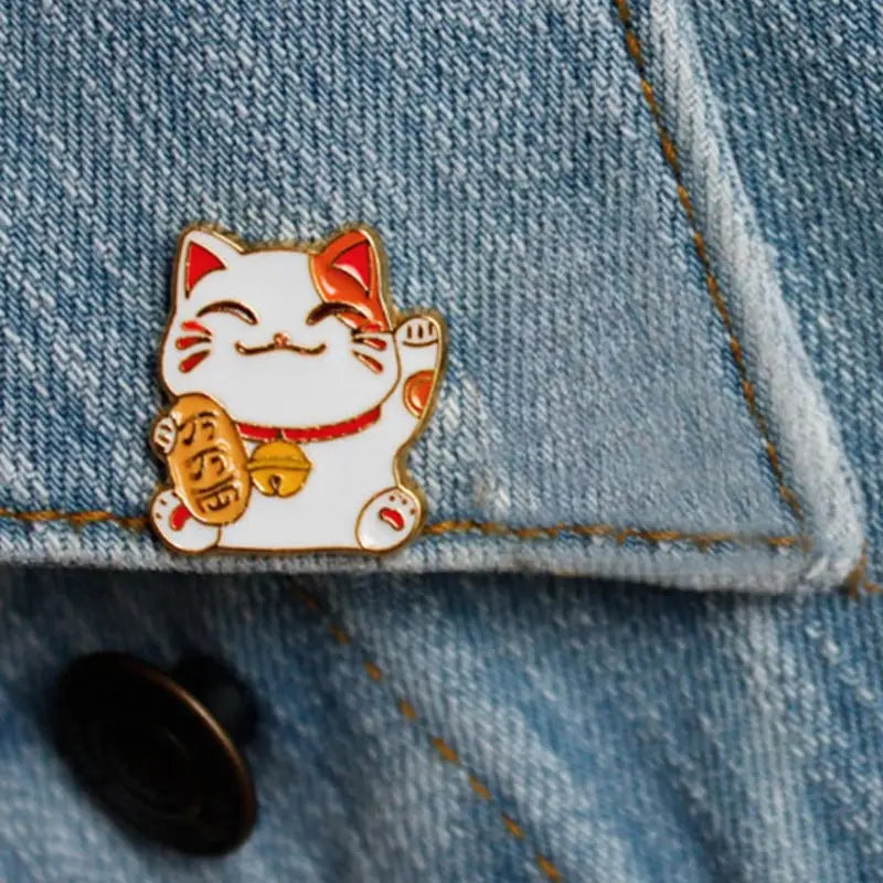 Broche Pin's Maneki Neko
