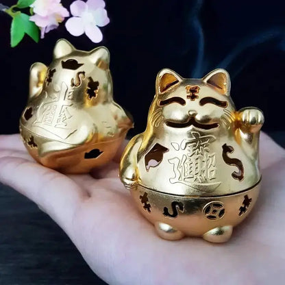 Brûleur d'Encens Chat Chanceux