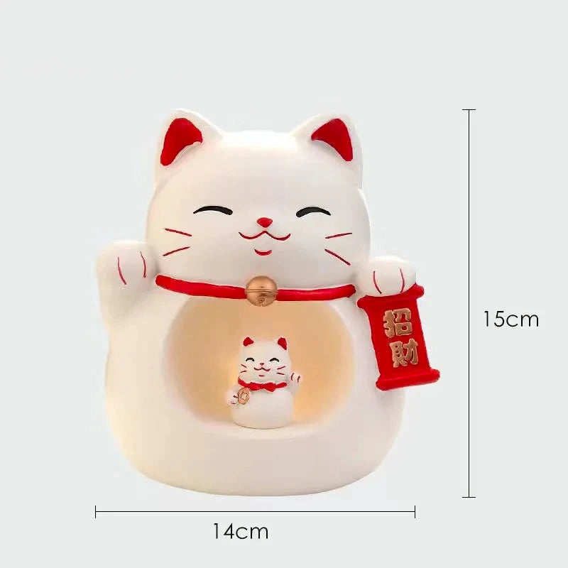 Chat Chanceux Lumineux