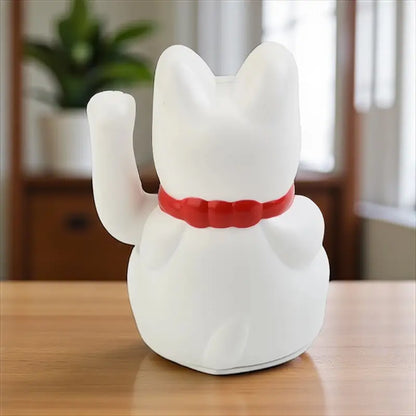 Chat Maneki Neko Blanc