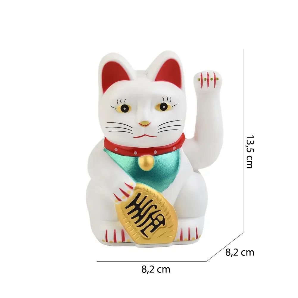Chat Maneki Neko Blanc