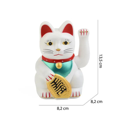 Chat Maneki Neko Blanc