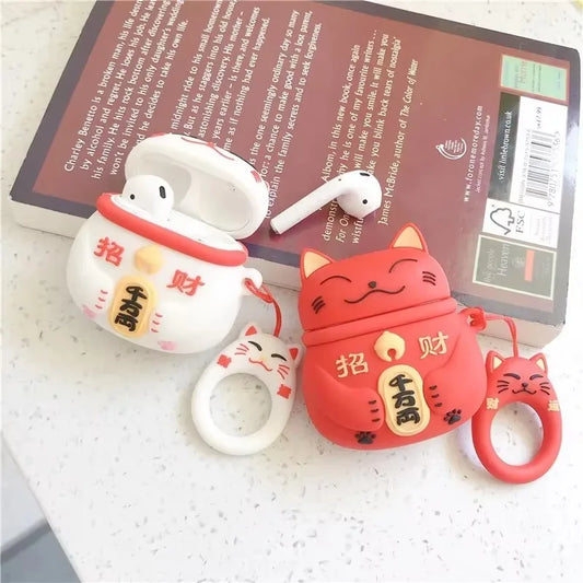 Étui AirPods Chat Japonais