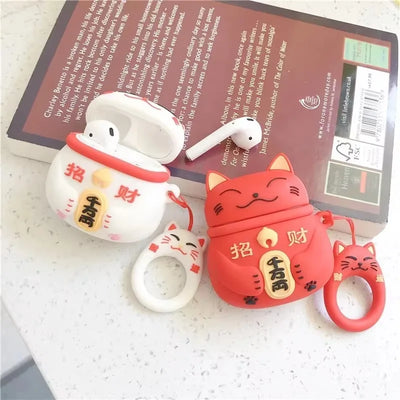 Étui AirPods Chat Japonais