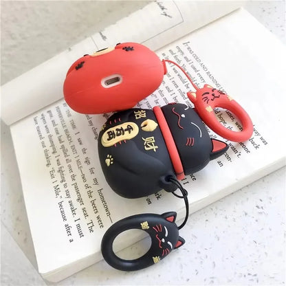 Étui AirPods Chat Japonais