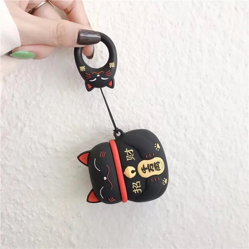 Étui AirPods Chat Japonais