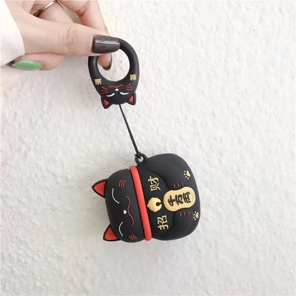 Étui AirPods Chat Japonais