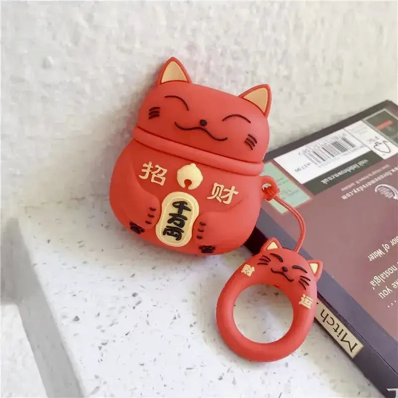 Étui AirPods Chat Japonais