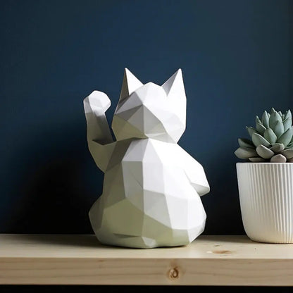 Figurine Maneki Neko Géométrique