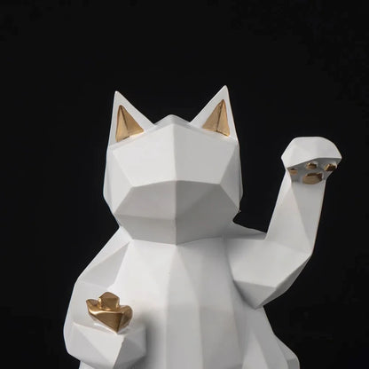 Figurine Maneki Neko Géométrique