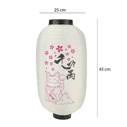 Lanterne Chat Chanceux Japonaise
