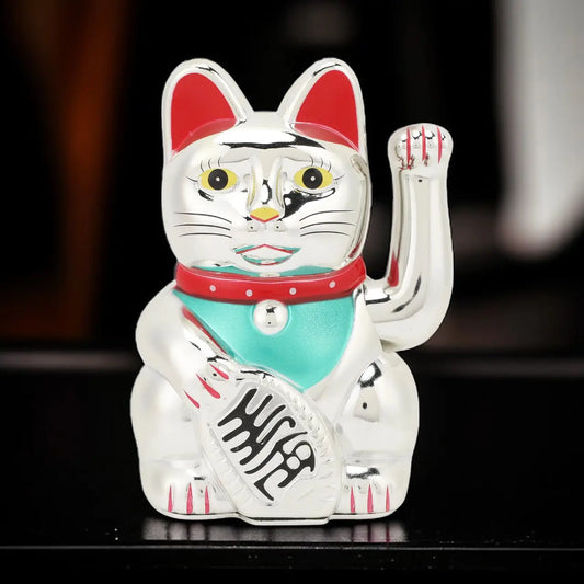 Maneki Neko Argent