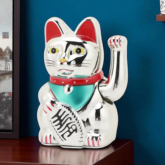 Maneki Neko Argent