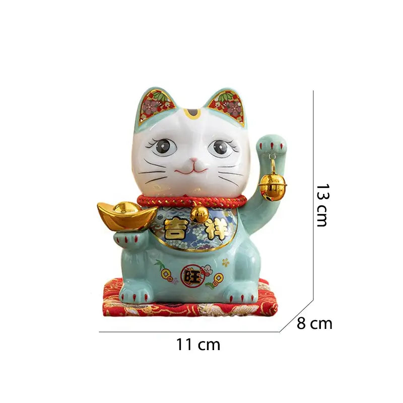 Maneki Neko Bleu