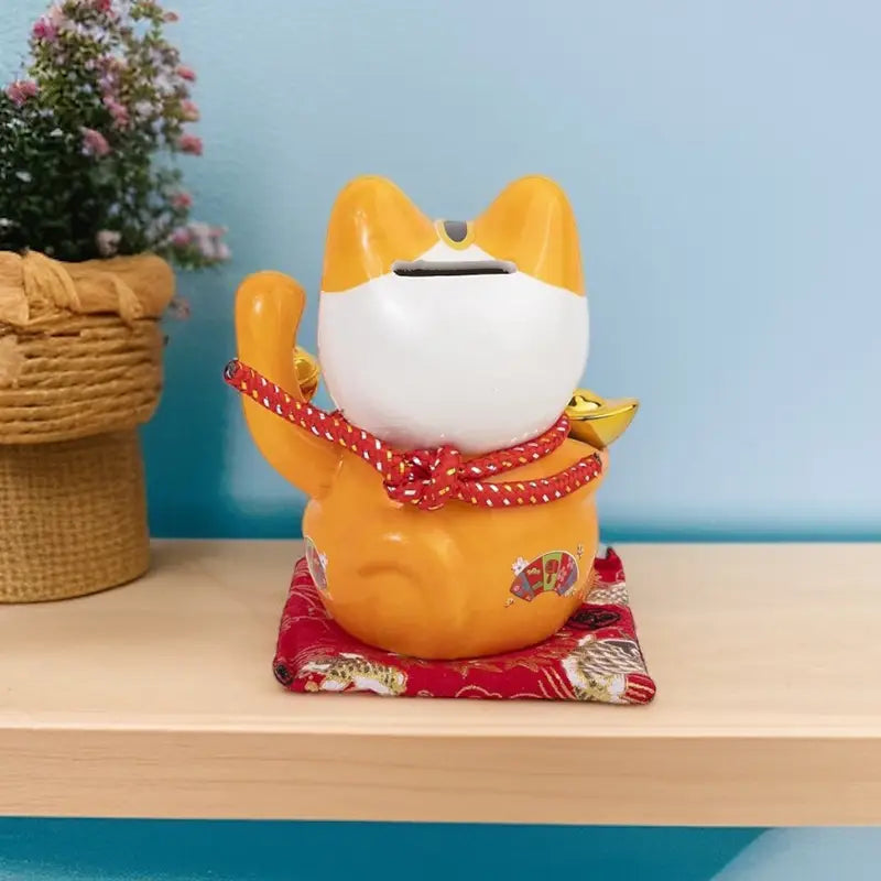 Maneki Neko Orange