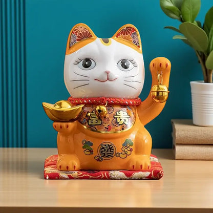 Maneki Neko Orange
