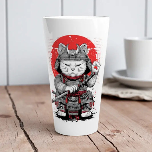 Mug à café latté chat japonais