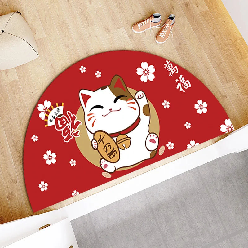 Tapis de Sol Chat Chanceux