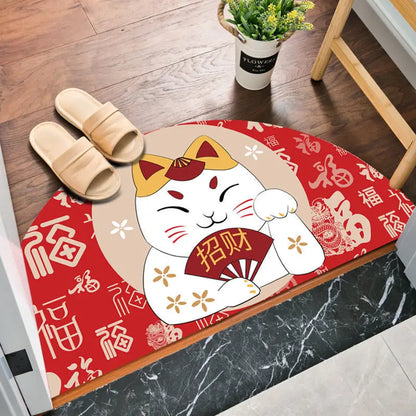 Tapis de Sol Chat Chanceux