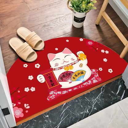 Tapis de Sol Chat Chanceux