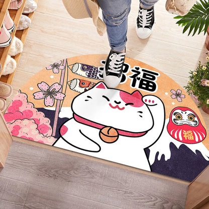 Tapis de Sol Chat Chanceux