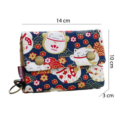 Pochette Portefeuille Maneki Neko