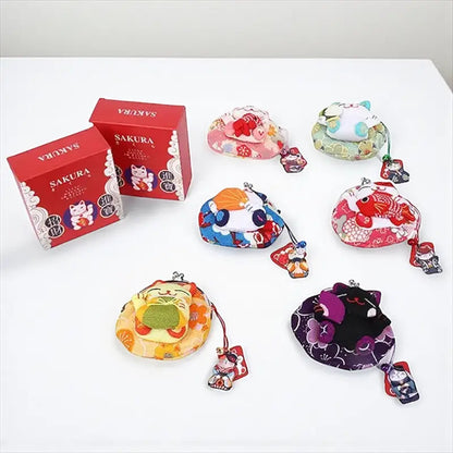 Porte-Monnaie Chat Chanceux
