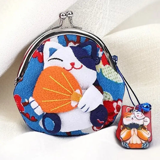Porte-Monnaie Chat Chanceux