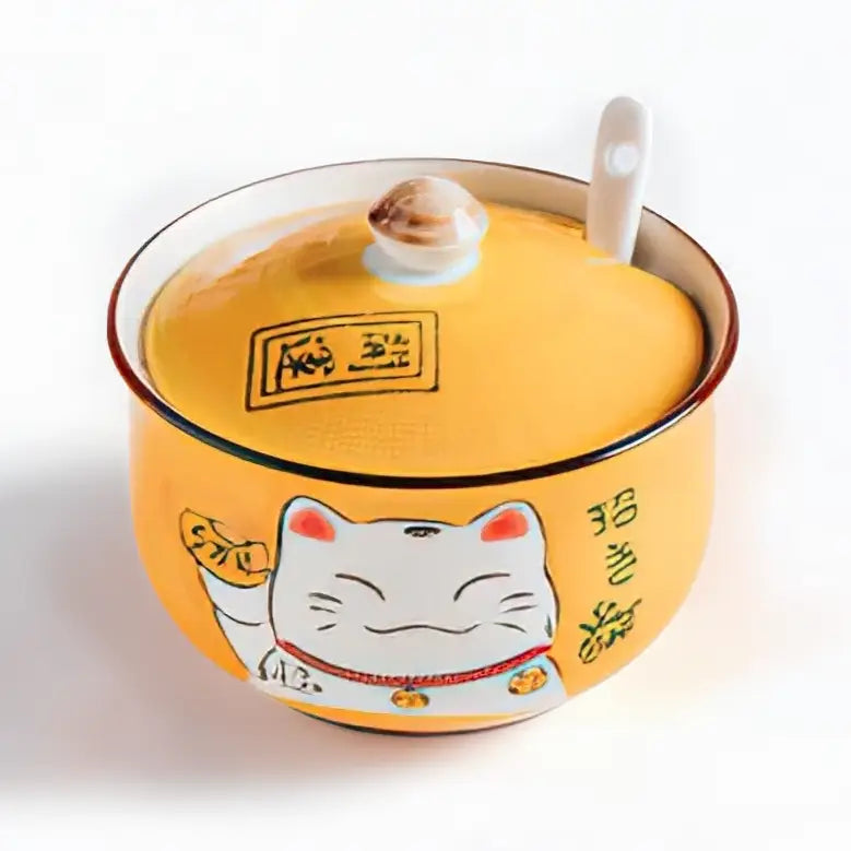 Pot à Epices Chat Chanceux