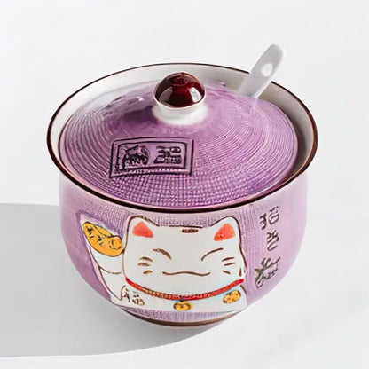 Pot à Epices Chat Chanceux