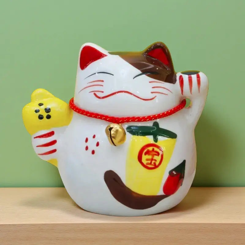 Statuette Lucky Cat Artisanale
