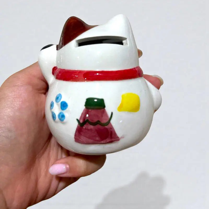 Statuette Lucky Cat Artisanale