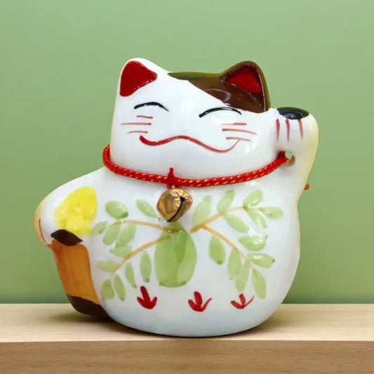 Statuette Lucky Cat Artisanale
