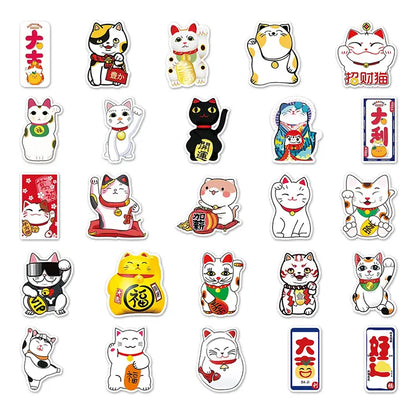 Stickers Chat Porte-Bonheur