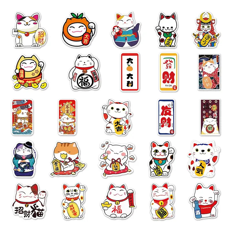 Stickers Chat Porte-Bonheur
