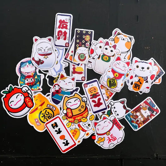 Stickers Chat Porte-Bonheur