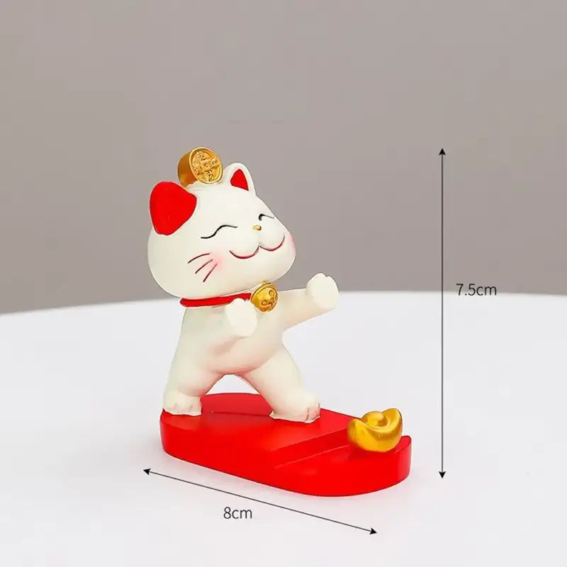 Support Téléphone Chat Chanceux
