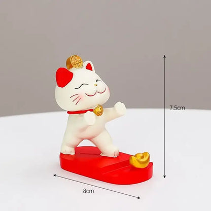 Support Téléphone Chat Chanceux